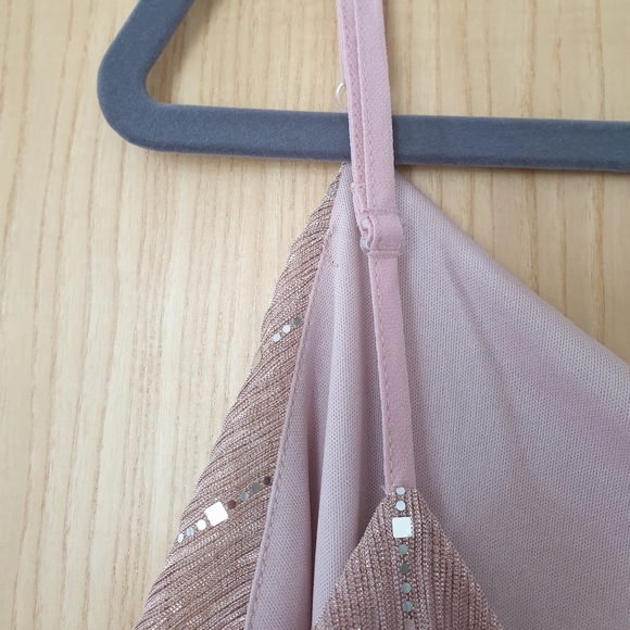 BNWT Boohoo sequin stripe cami top - Picture 4 of 4